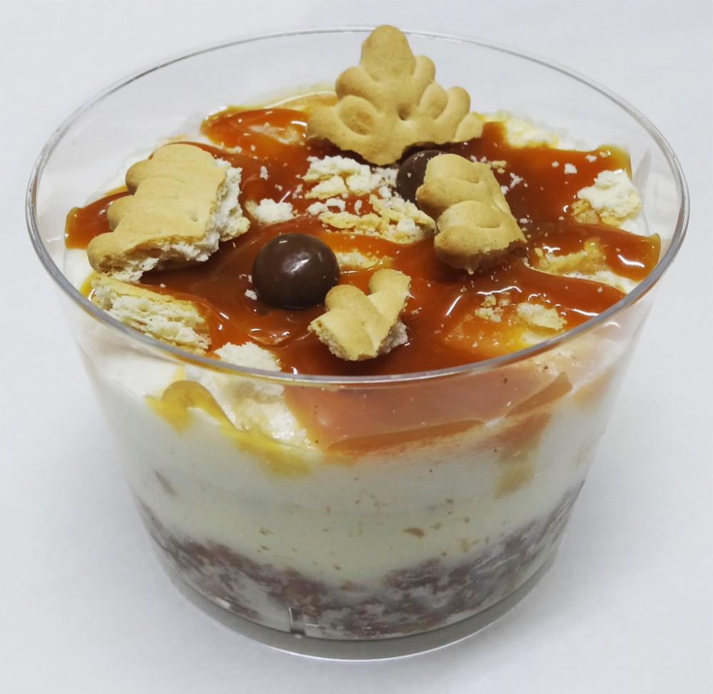Banoffee με τραγανή βάση