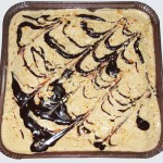 Brownies με επικάλυψη πραλίνας φουντουκιού