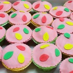 Cupcakes με φύλλα