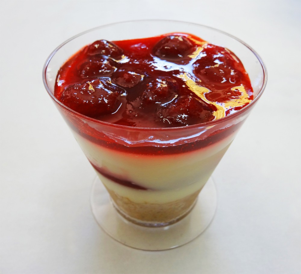 Επιδόρπιο Cheesecake Φράουλα