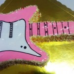Τούρτα ηλεκτρική κιθάρα ροζ